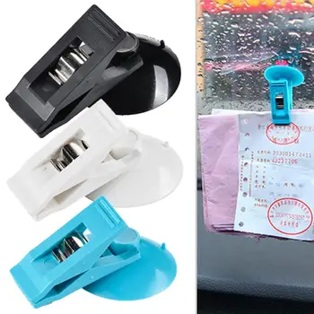 

2 Pcs/Lot Car Window Mount Suction Sucker Clips Hook Holders For Sun Shade Curtain Cloth Cards Ticke Car-styling Accessaries
