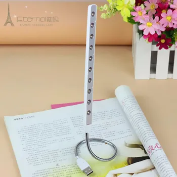 

Desk keyboard lamp Flexible Iron Chain USB Led Light Table Night-light USB Gadget Desk Read Night Light For Xiaomi Power bank 10