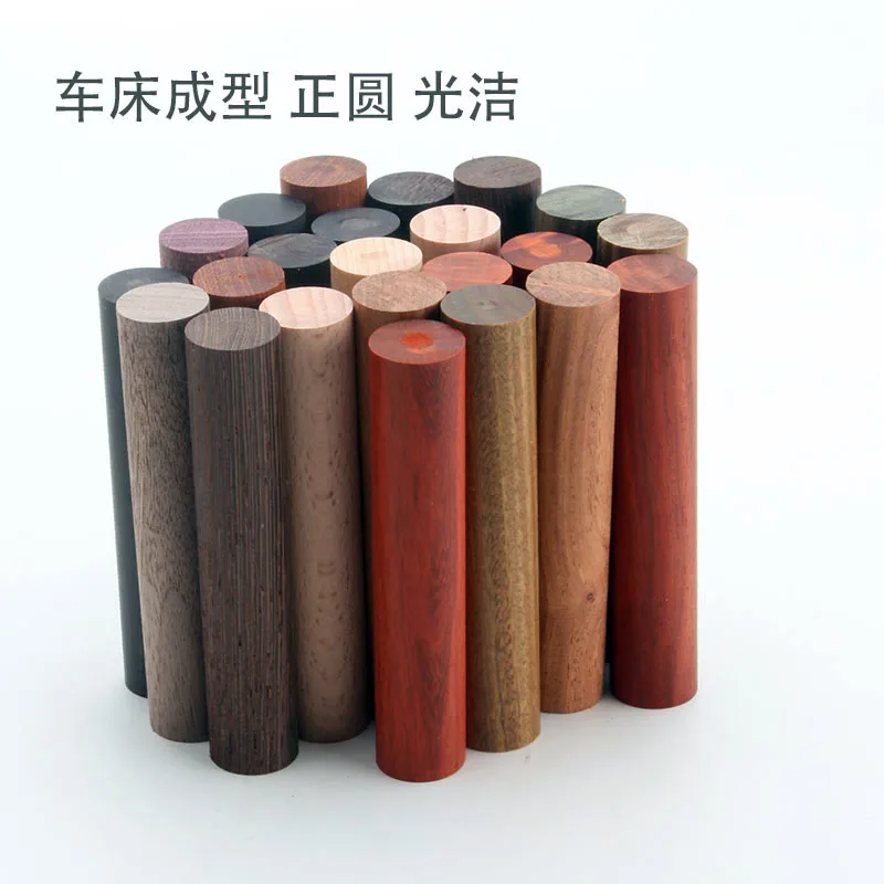 

100*20mm Wood Dowel Pins wood lumber turning blanks pen making round stick Customized size