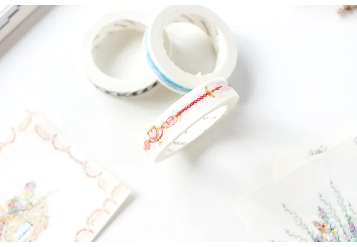 12 видов стилей 10 мм * 8 м японский васи декоративные клей Клейкие ленты Стикеры линии в полоску Бумага маскирования Клейкие ленты