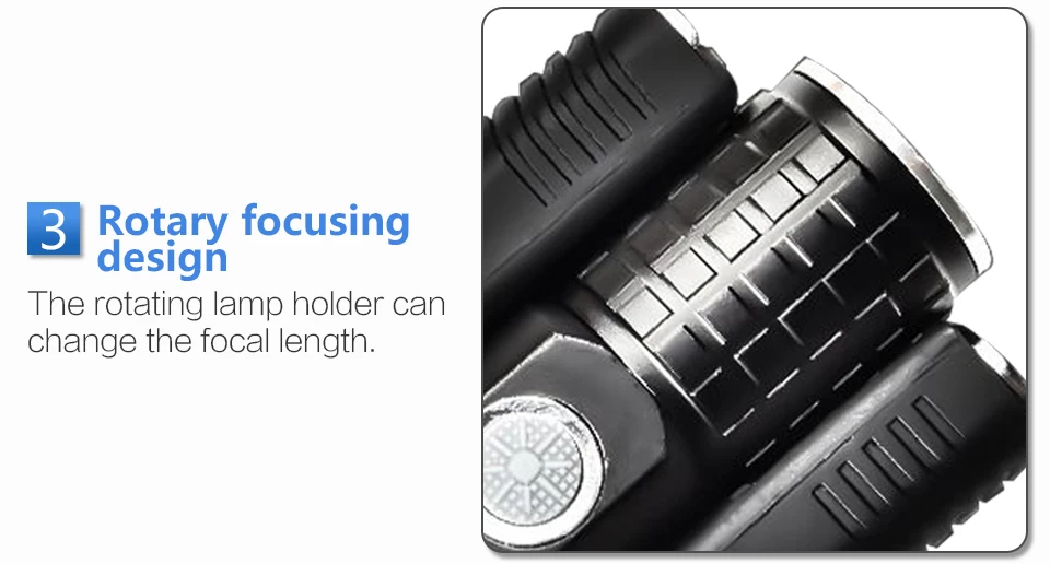 Usb Handy Powerful Led Flashlight Rechargeable Torch Outdoor Aluminum Alloy Battery Led Flashlight Usb T6 18650 For BicycleBike (5)