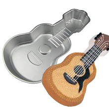 Гитара Форма для самостоятельного изготовления торта приспособление для выпечки муссовый торт выпечки хлеба пресс-форм