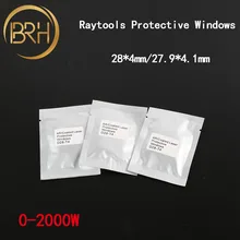 BRH10pcs/лот Raytools волоконная Лазерная Защитная линза/стекло 27,9*4,1/28*4 мм для 0-2000 Вт Raytools Bodor волоконная лазерная резка