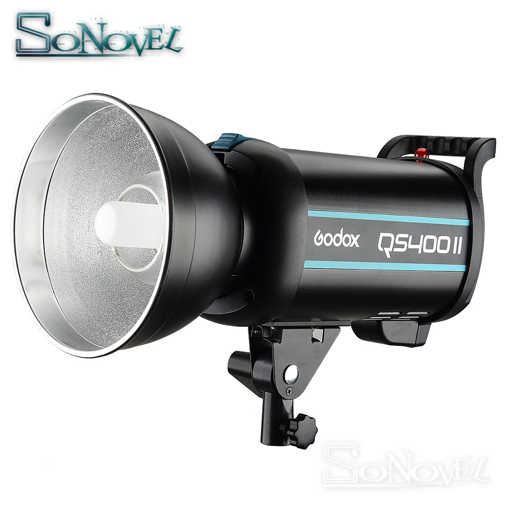 US $210.00 Godox QSII Series QS400II 400Ws Strobe Flash Modeling Light 5600K Color Temperature For Canon Nikon Sony Fuji Olympus