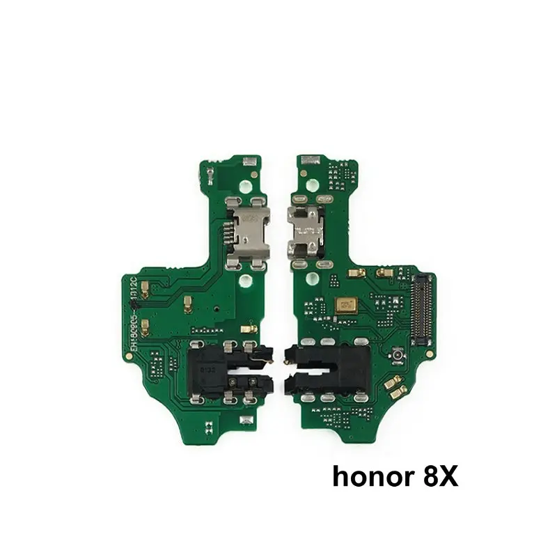 Микрофонный модуль+ USB плата с зарядным портом гибкий кабель соединитель части для huawei Honor 8/Honor 8 Lite/Honor 8X/8X Max - Цвет: honor 8X