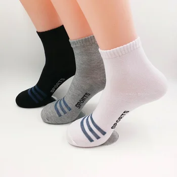

New Men Cotton Solid Striped Socks Free Size Men Casual Crew Socks Male Summer Autumn Breathable Elasticity Socks Free Shipping