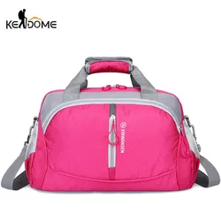 Waterproof Nylon Travel Luggage Bag Large Capacity Sports Yoga Gym Bag Women Fitness Basketball Training Shoulder Bag XA1WD