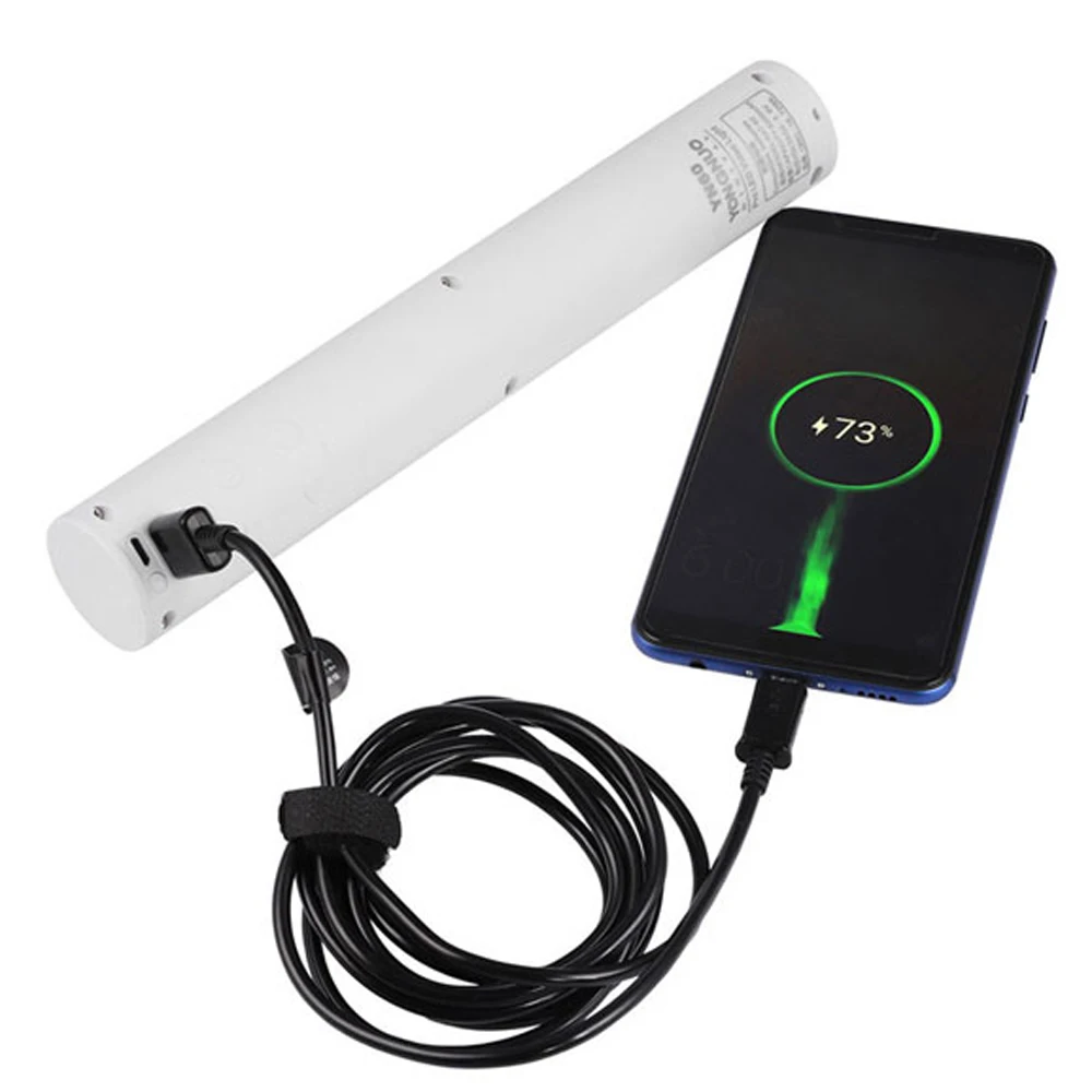 Светодиодный светильник Yongnuo YN60 Pro RGB 3200-5500K с аккумулятором 5200 мАч для цифровой зеркальной фотокамеры ручной заполняющий светильник ing ICE Stick