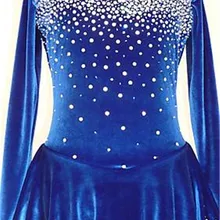 Лидер продаж, платья для фигурного катания на коньках для девочек, бренд, Vogue, соревнования в фигурном катании платье на заказ DR2985