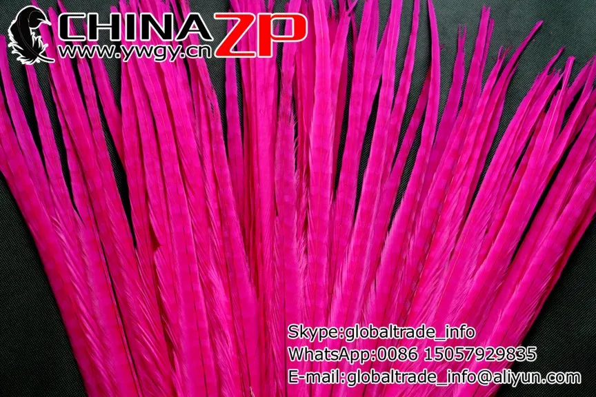 CHINAZP заводской размер от 16 дюймов до 18 дюймов(40-45 см) 100 шт./лот высокое качество натуральные Ringneck Перья из хвоста фазана