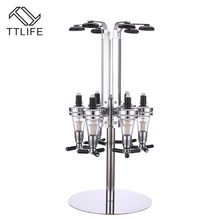 TTLIFE креативный 6 бутылок вина стеллаж вращающийся бар коктейль Theroom спиртные напитки диспенсер винный держатель стойка барная посуда Pour Frame