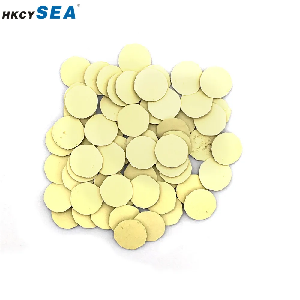 

HKCYSEA 50pcs/100pcs 14mm Resin Epoxy Crystal Replacement Logo for KD/VVDI Folding Flip Remote Car Key Shell Sticker(Silica gel)