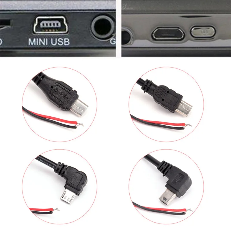 1 шт. автомобильное зарядное устройство с Micro/Mini USB 2 х1 18 дюймов|Кабели адаптеры и