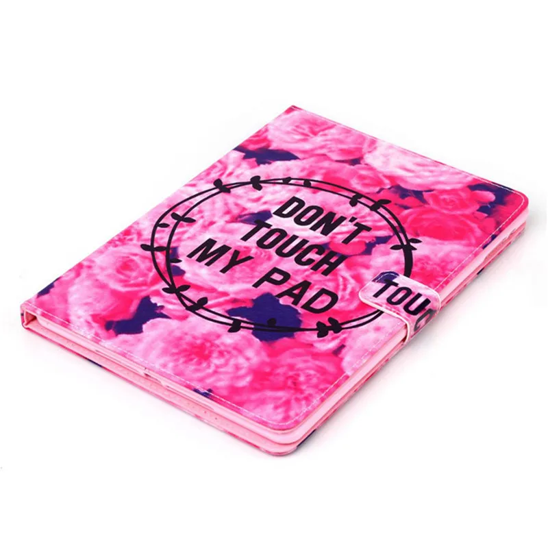 White Cat Case for Ipad Air 1 PU Leather Cute Eyes Magnet Smart Flip Stand Wallet Tablet Cover With Card Slots & OPP Bag 1 PCS   (39)
