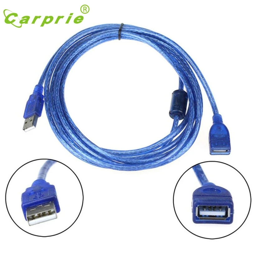 

CARPRIE 10FT 1.5M USB 2.0 A Male M To A Female For Extension Cable Feb13 MotherLander