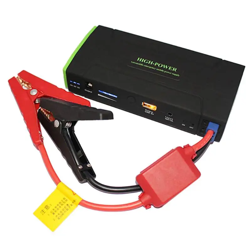 

JX-R02A 13600mAh Emergency Car Jump Starter Power Supply Power Bank with Storage Battery Clamp