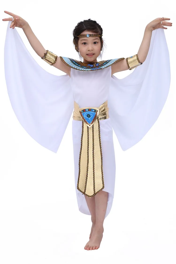 ; Новинка; детский маскарадный костюм королевы Клеопатры на Хэллоуин; костюм принцессы для девочек