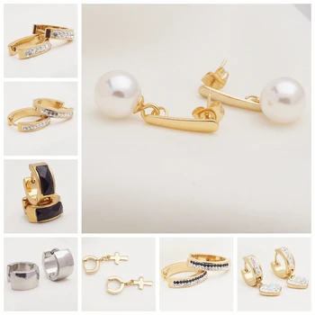 

Yunkingdom 32 Pairs Different Style Fashion Punk Rock Stainless Steel Small Hoop Earrings for Women and Men Jewelry Wholesale
