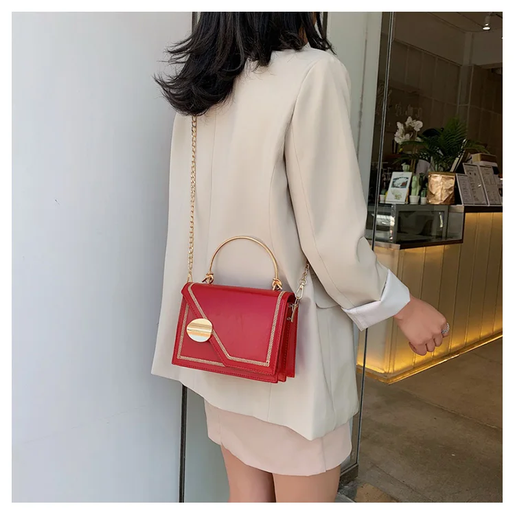 PUIMENTIUA Fashion Green PU Leather Crossbody Bags Women Small Handbag Bag Hand Bag Ladies Evening Bags