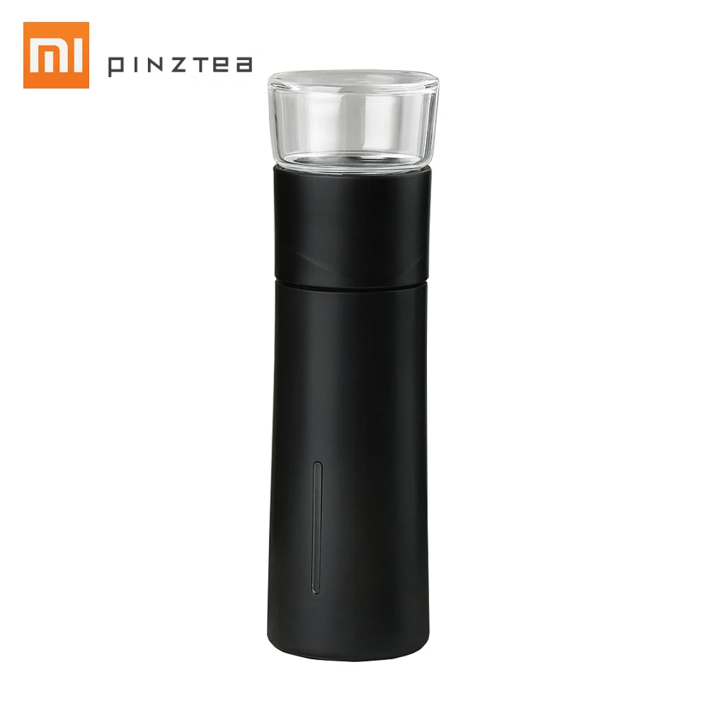 Xiaomi PINZ tea 300 мл портативная кружка для воды наружные кружки для путешествий Термочашка бутылка с сеточкой для заваривания чая контейнер теплая чашка