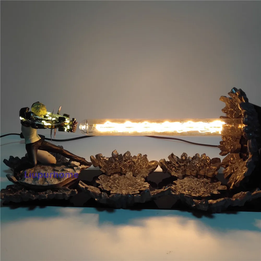 US $67.63 One Punch Man Genos Night Light for Children Incineration Cannons SceneLed Night Lamp Table Lamp for Bedroom Kids Gift MY1