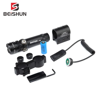 

Tactical Hunting Shooting Red Green Laser Sight Scope Riflescope for Rifle Scope Rail Barrel Mount with Remote Pressure Switch