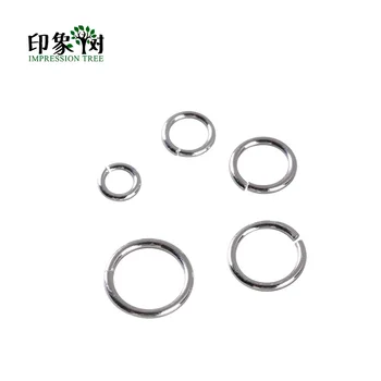 

10pcs 4/5/6/7/8mm 925 Sterling Silver Round Jump Rings Open Split Jump Rings Jewelry Findings DIY Neckalce Jewelry Makings 92502