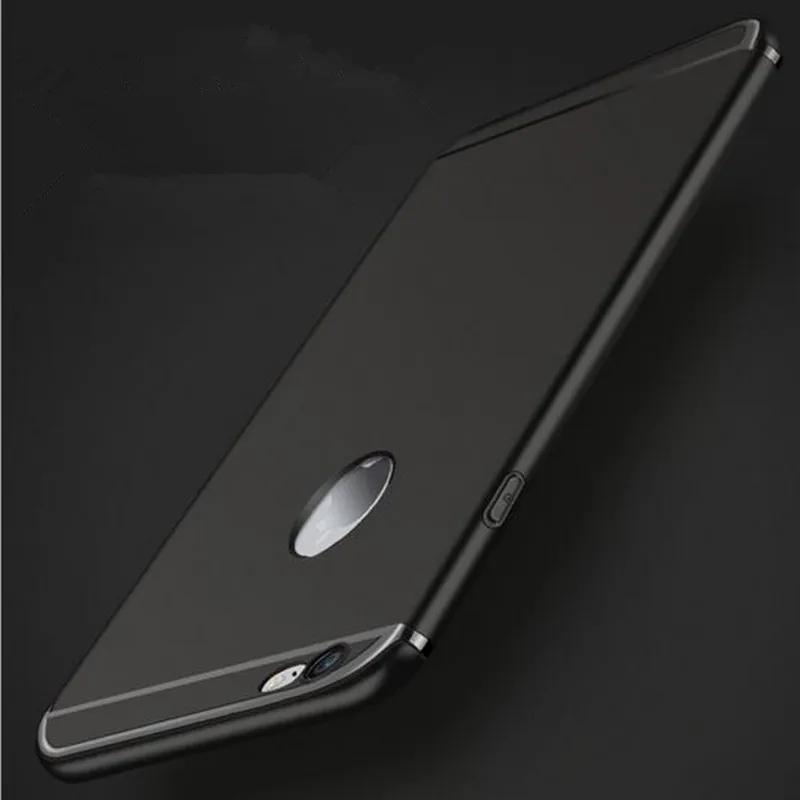 Роскошный Матовый Мягкий силиконовый чехол для iPhone 6 чехлы 6s Plus 5 5S S полное