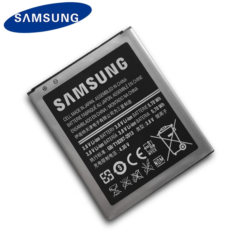 Samsung Original Mobile Phone Battery B100AE For Galaxy Ace 3 S7898 S7278 S7272 S7568i S7278 i679 S7270 S7262 i699i G313H G318h