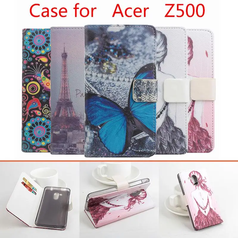 

Phone Case for Acer Z500 Case Fashion Flip Mobile Leather Case for Acer Z525 Z520 Z650 Z330 Case