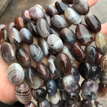 

16x25mmStripe Irregular Persian Agates Loose Beads For Jewelry Making Natural Stone Bead DIY Necklace Bracelet Jewellery 15''