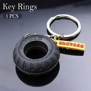 

Car Tyre Keychain Motorcycle Assistant Decoration Key Ring