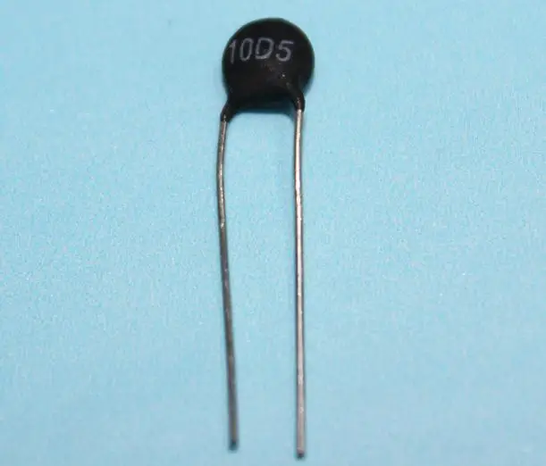 

Free shipping Thermistor NTC10D-5 NTC 10D-5 10ohm 5mm ntc resistor 100pcs/lot