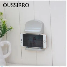 1 шт. Регулируемая настенная клейкая коробка для салфеток держатель для ванной комнаты держатель для мобильного телефона настенная полка Бытовые аксессуары