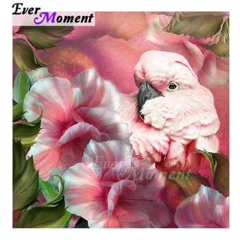 

Ever Moment Diamond Painting Mosaic Bird Flower Full Square Drill Cross Stitch Picture Of Rhinestone Diamond Embroidery S2F2201