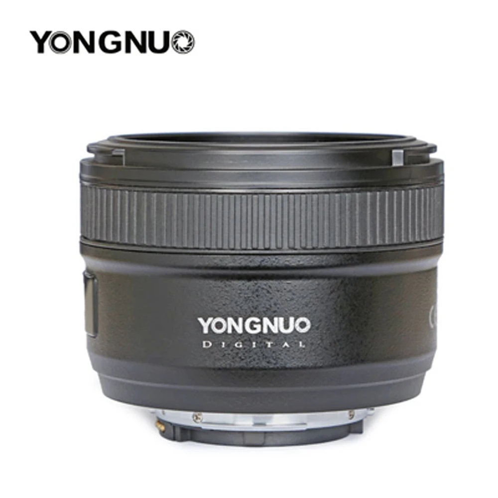 Объектив YONGNUO YN 50 мм yn50 F1.8 с большой апертурой AF/MF фиксированный объектив