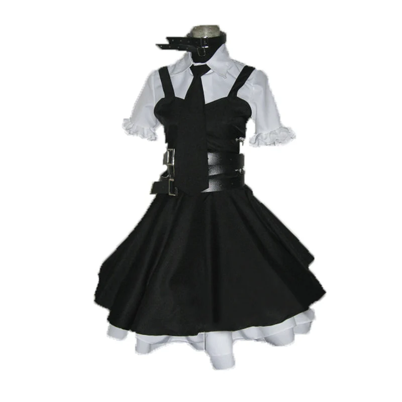 

death Note Misa Amane Imitation Leather Dress Uniform Cosplay Costumes