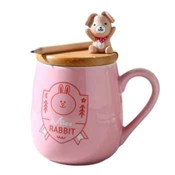 

Cartoon Coffee Ceramic Cute Mugs Cup Art Supplies Fincan Personalized Fincans Drinkware Brief Eco-friendly Mugs Stocked DDQ45