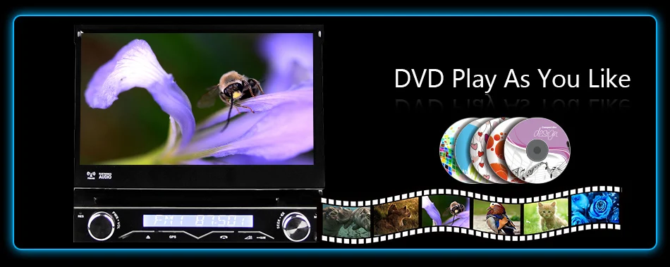 Cheap Eunavi 1 Din Android 9.0 Quad Core Car DVD Player For Universal GPS Navigation Stereo Radio WIFI MP3 Audio USB SWC PX3 23