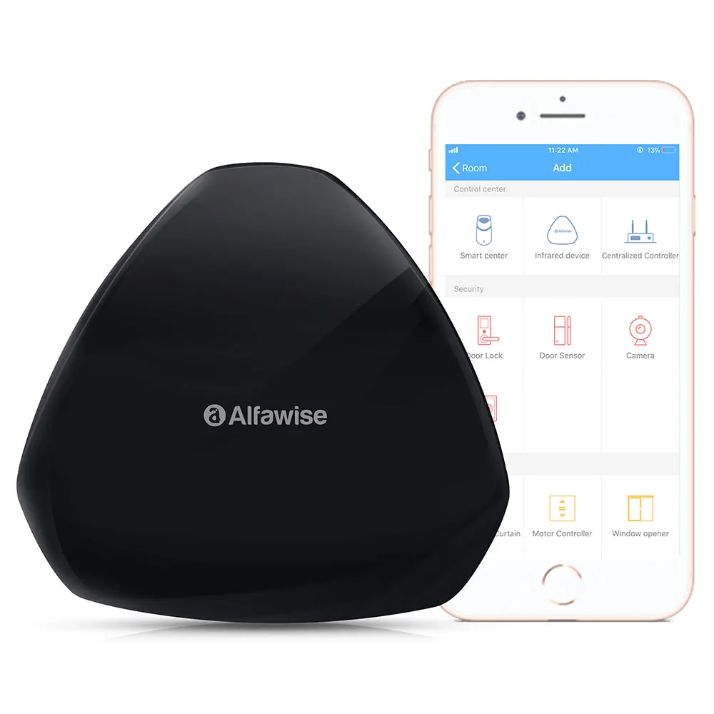 

Alfawise KS1 WiFi IR switch For smart home Mini Infrared Universal Automation Remote Controller For Ios Android