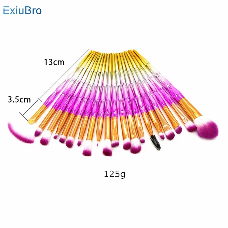 diamond makeup brushes1