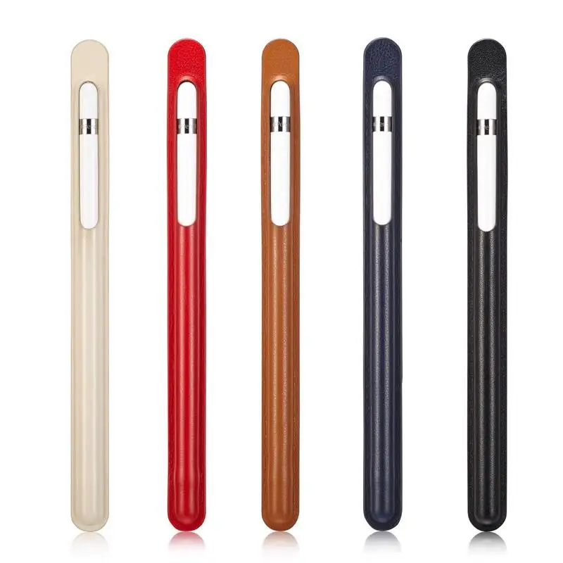 Защитный чехол для Apple Pencil кожаный чехол кожи для Tablet Touch Стилус рукава сумка держатель Анти-knock сумка крышка
