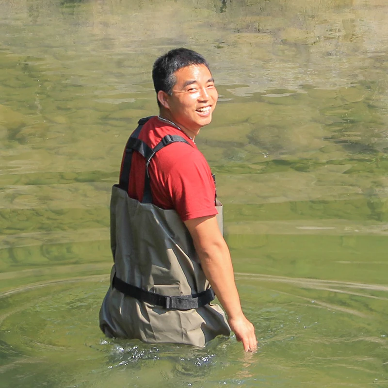 breathable fishing waders, high quality pesca waders trango chest waders with stocking foot (14)
