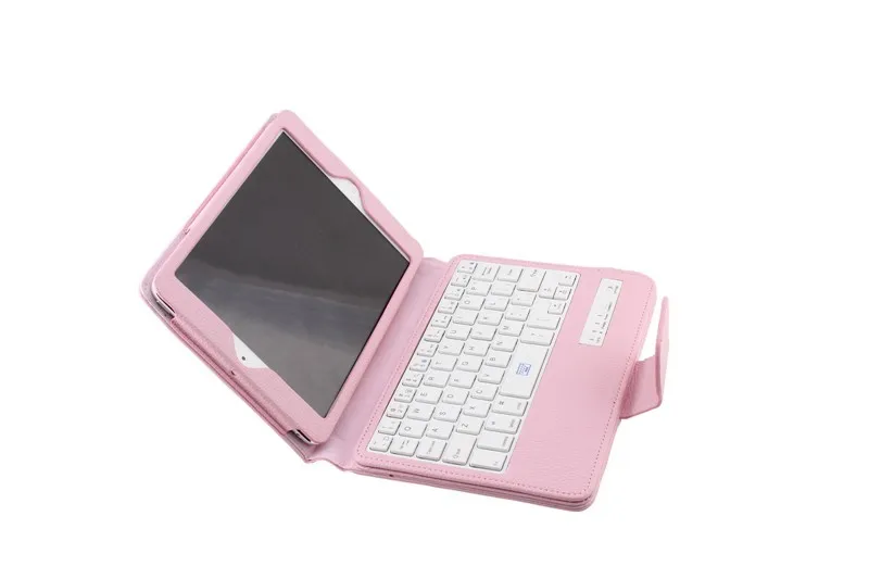 Беспроводной Bluetooth клавиатура для iPad Mini 4/3/2/1 складной кожаный чехол крышка и подставка 4 цвета p1319 высокое качество