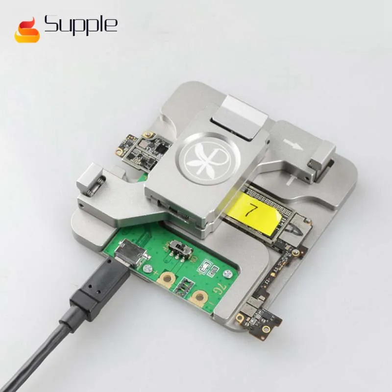 

HDD hard disk test stand Repair for iphone6G 6P 6S 6SP 7 7Plus 8 8P NAND Flash Memory CHIP IC Motherboard fixture Tester tool