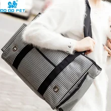 Pet go out bag pet Сумка-переноска для собак Кошка Полосатый