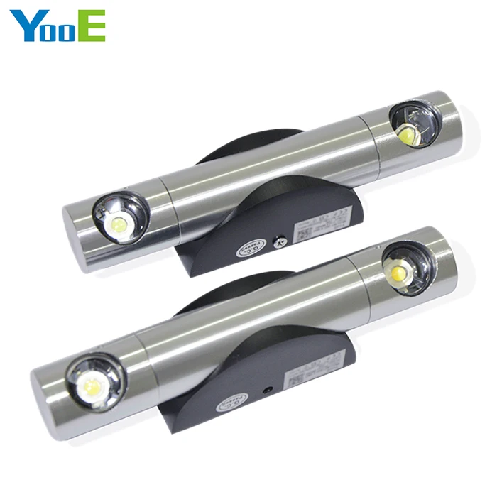 

YooE 2Pcs/ lots Indoor LED Mirror Light 2W LED Wall Lamp AC110/220V Wall Sconce bedroom Cold/Warm White Wall Light