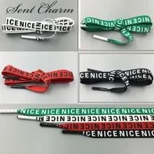 SENTCHARM/новые стильные модные хлопковые туфли на плоской подошве с буквенным принтом; туфли на плоской подошве для девочек с металлическим ремешком; обувь для отдыха