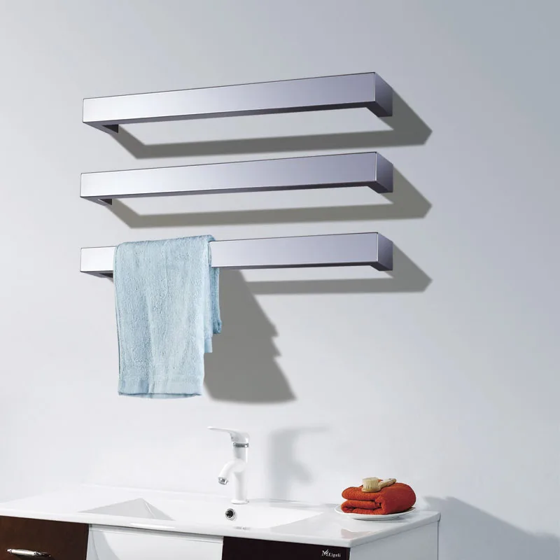 Free shipping Stainless steel 304 wall mounted Polish heated towel rail towel warmer Bathroom Towel Holder HZ-927A