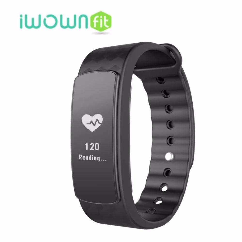 Best IWOWN i3 HR Smart Wristband Heart Rate Monitor IP67 Waterproof